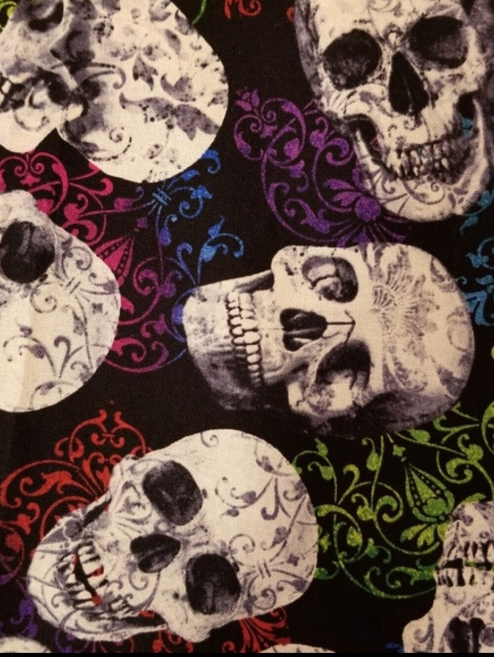 Handmade Skulls Runner